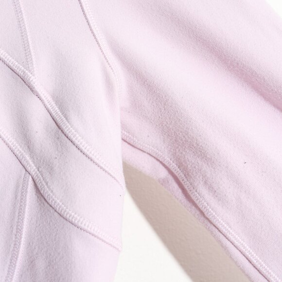 Lululemon Define Jacket *Luon Light Baby Pink Full Zip Thumbholes Cuffins Size 4 - Picture 14 of 15